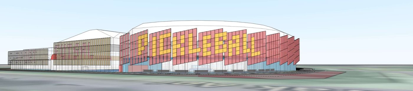 Facade concept of Cyberjaya Sports Hub